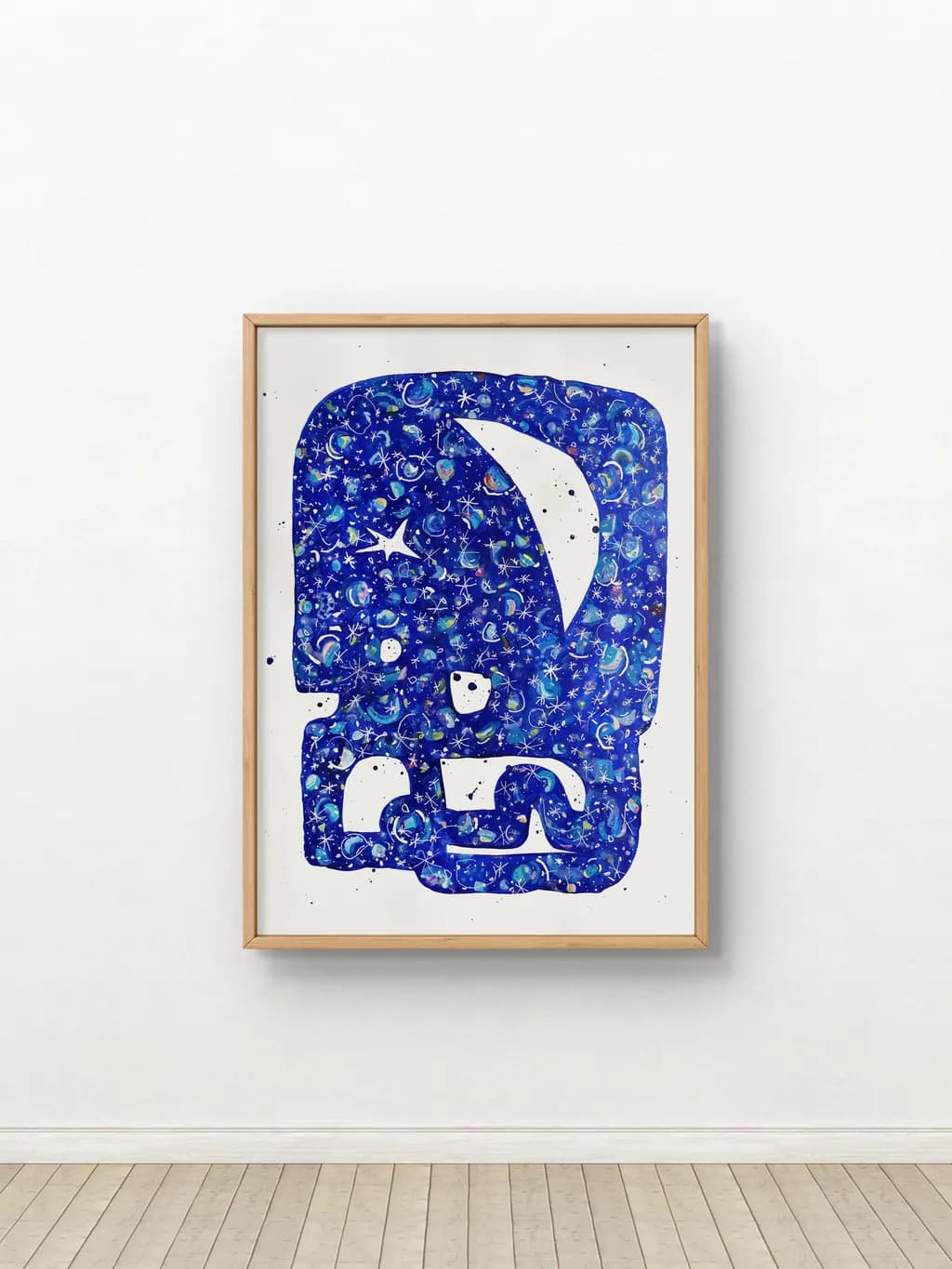 Starry Night Skull
