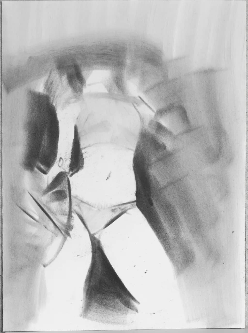 Whispers of Form: An Abstract Exploration of Feminine Presence