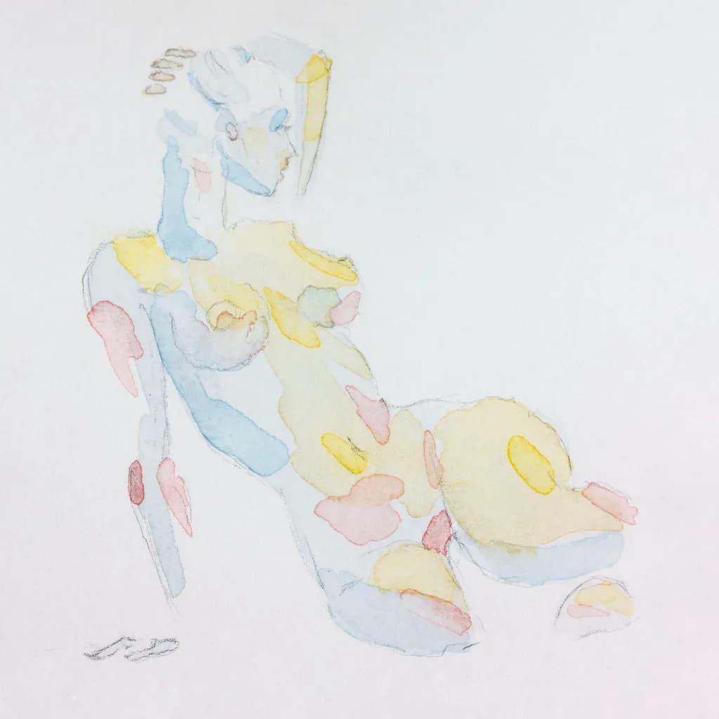Whispers of Color: An Intimate Exploration of Form and Femininity