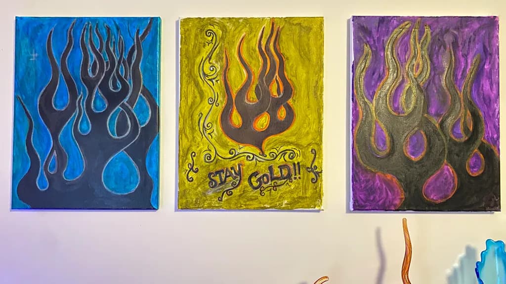 Triad Flames