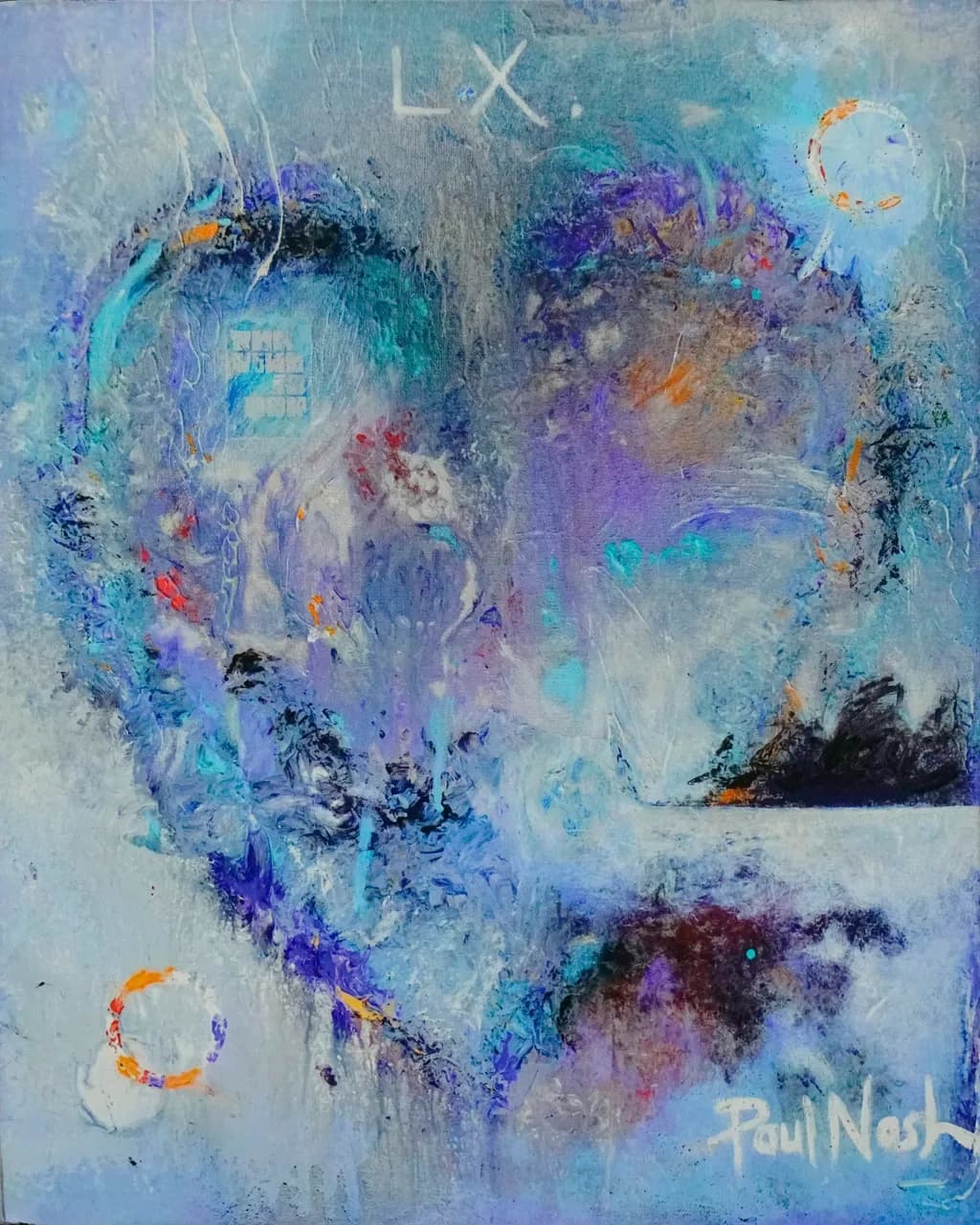Ethereal Heartbeat: A Journey Through Color and Emotion