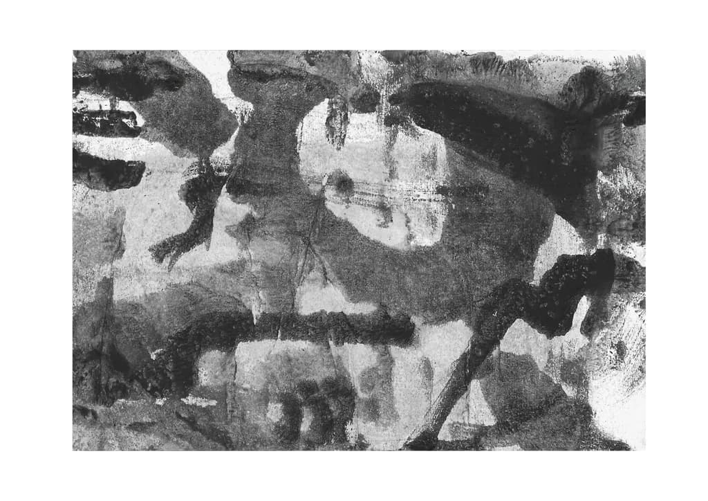 Monochrome Echoes: An Abstract Exploration of Texture and Contrast