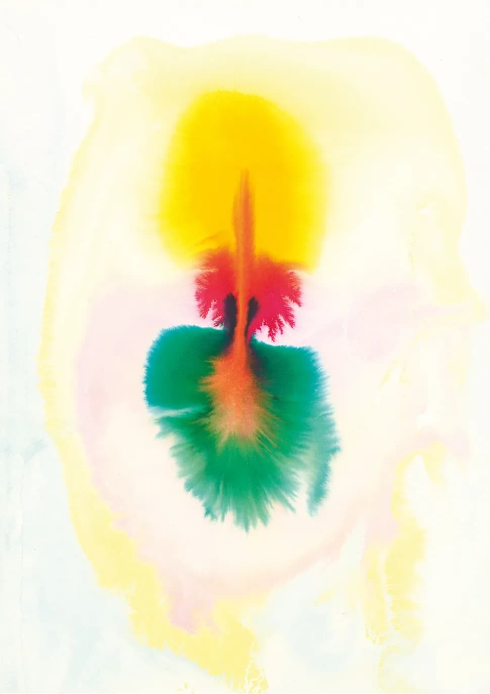 Vibrant Echoes: A Fluid Dance of Color and Emotion in Abstract Art