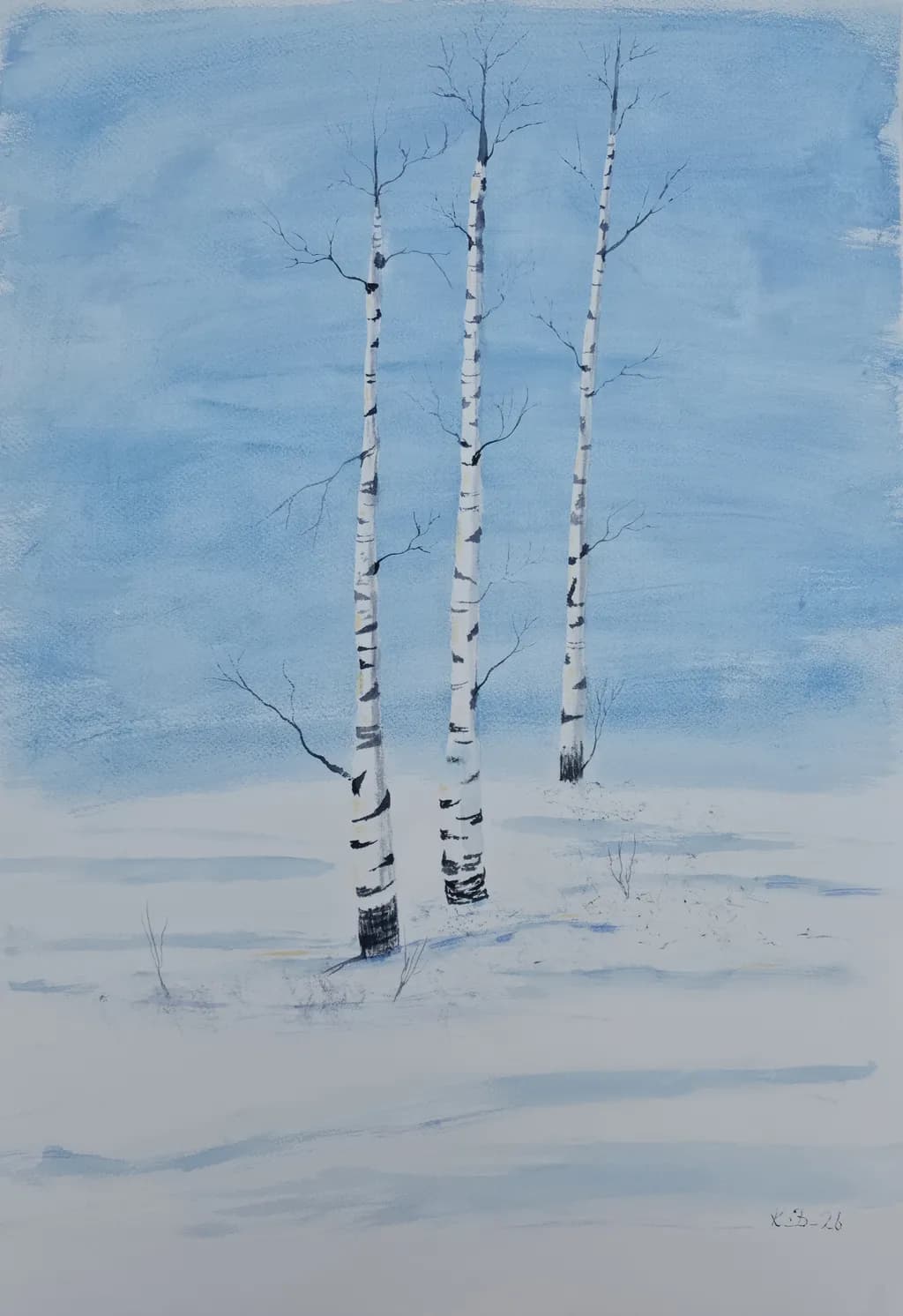March birches