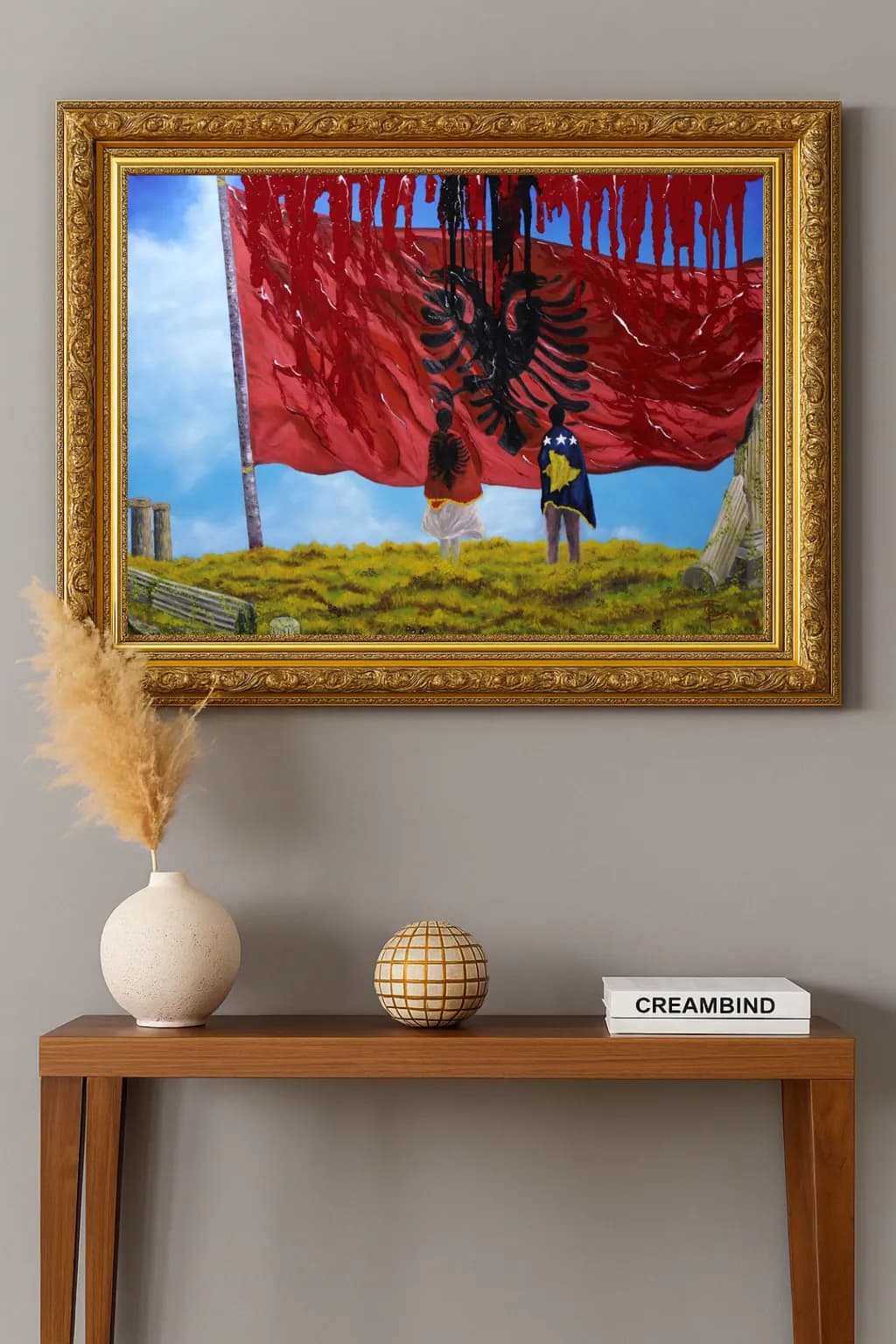 Echoes of Heritage: A Celebration of Identity Under the Albanian Flag