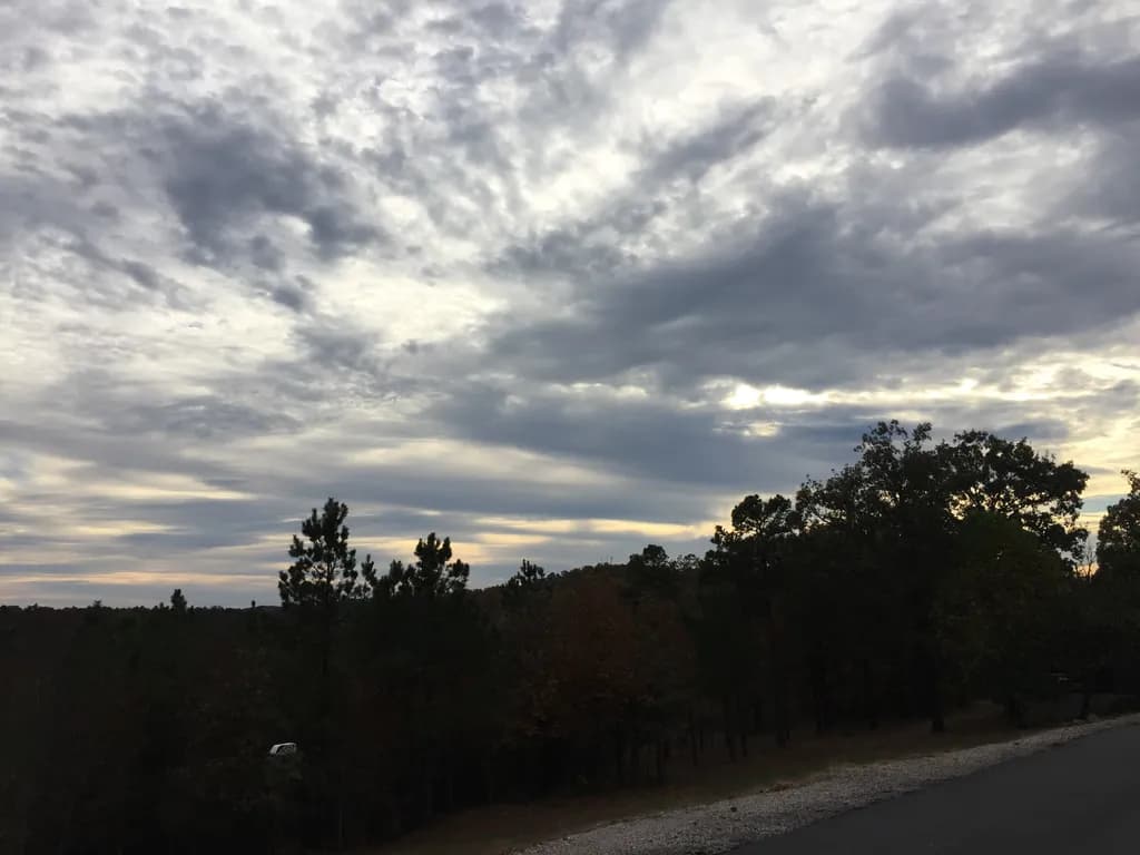 Whispers of the Sky: A Serene Landscape at Dusk