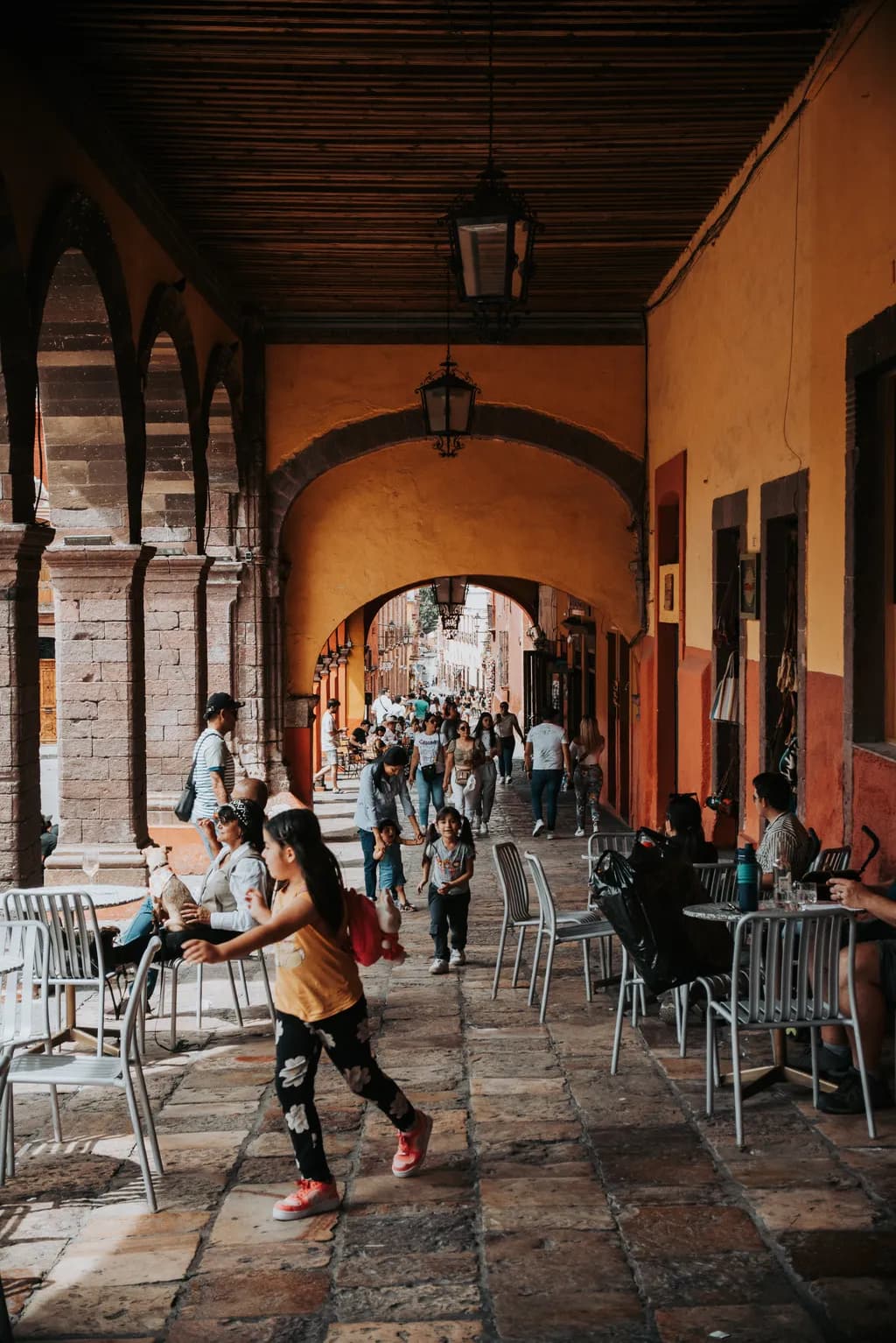 Urban Vibrance: A Colorful Tapestry of Life in the Streets