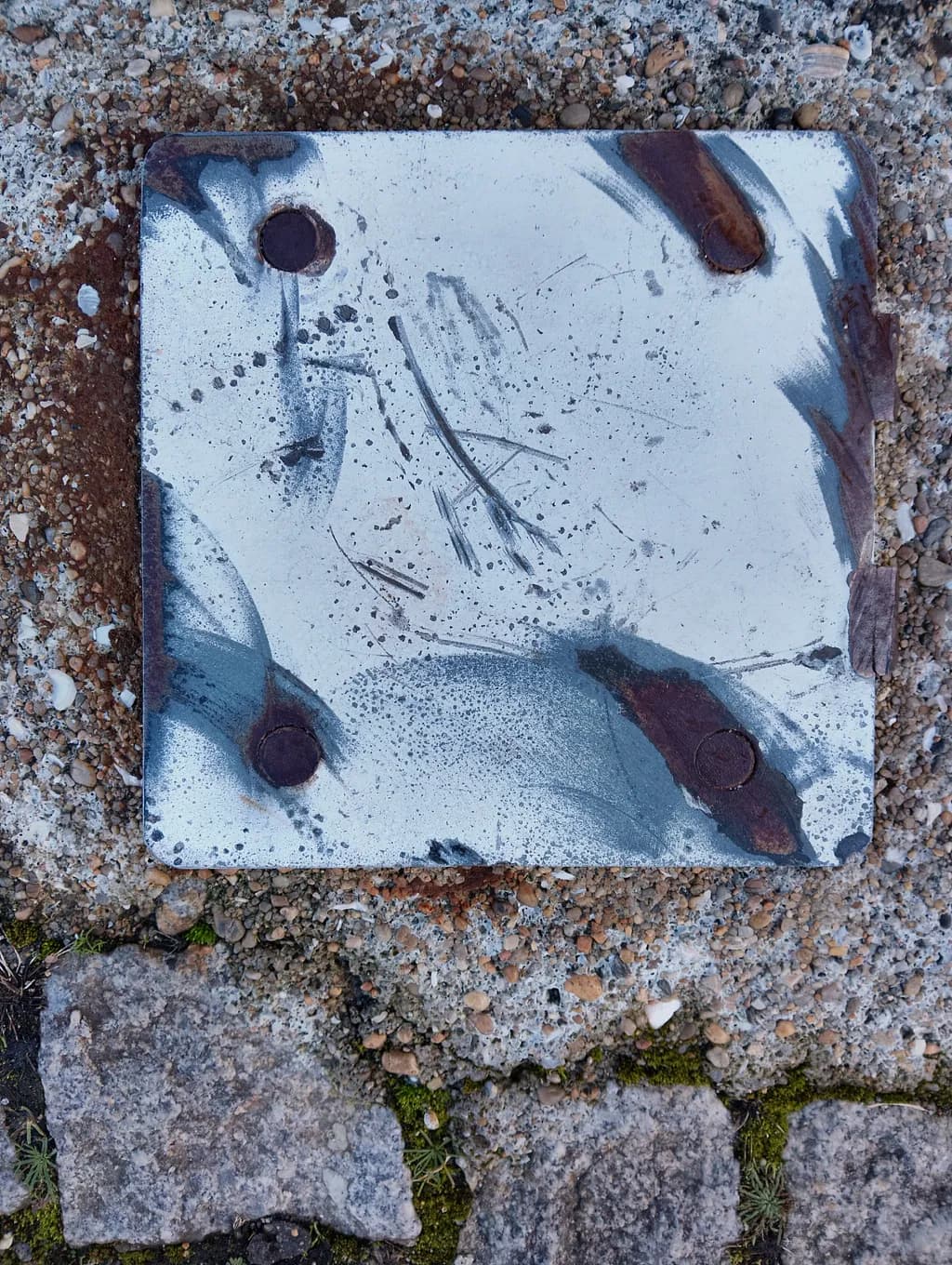 Weathered Steel Mosaic