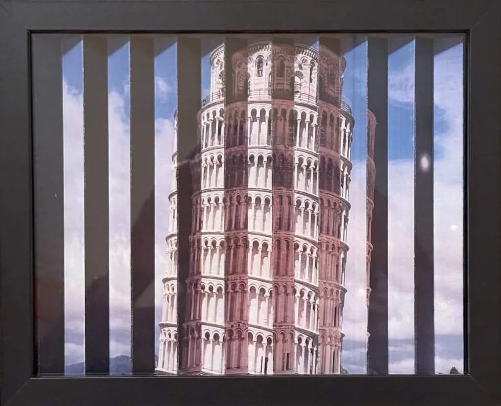 PERSPECTIVE SHIFT: THE LEANING TOWER OF PISA THROUGH A KINETIC LENS - A 3D DIGITAL COLLAGE EXPLORING ARCHITECTURAL BEAUTY AND DEPTH IN ITALY'S LANDMARKS