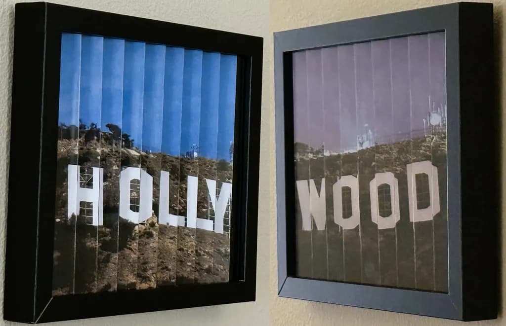 Hollywood Unveiled: A Kinetic Perspective on Iconic Landscapes