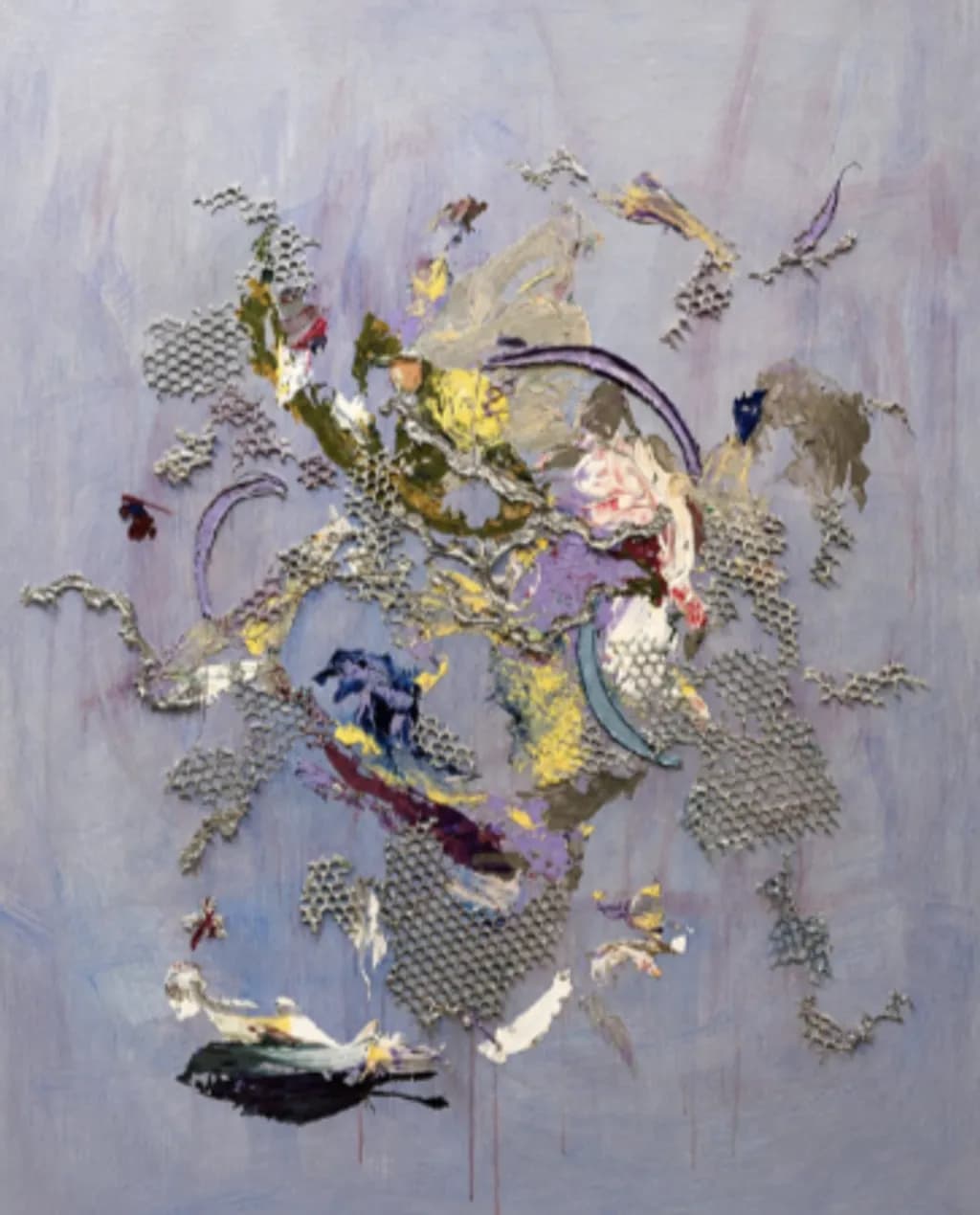 Lavender Abstract Bouquet