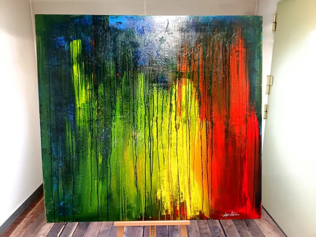 Abstract Color Spectrum