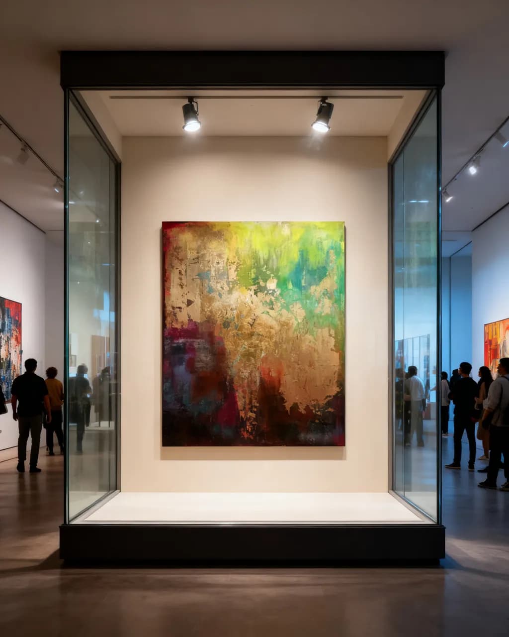 Abstract Gallery Display