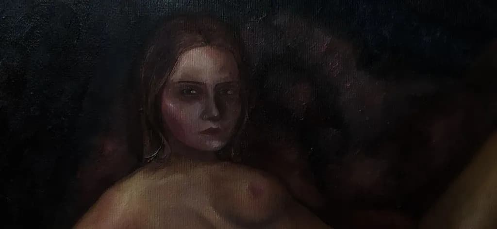Whispers of the Soul: A Portrait of Introspection and Vulnerability