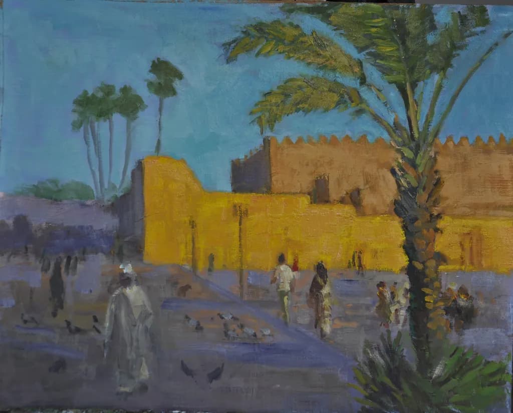 Golden Walls and Whispering Palms: A Vibrant Journey Through Time
