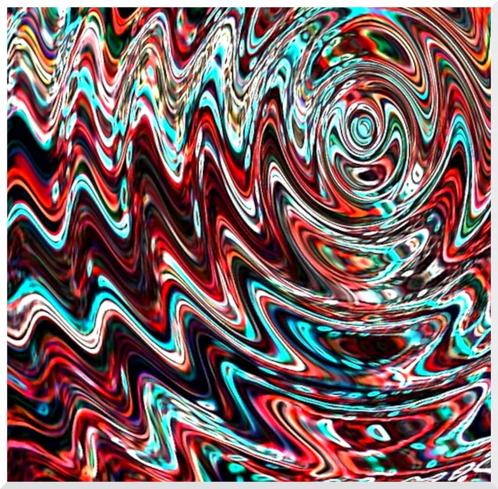 Vibrant Whirl: A Dance of Color and Motion