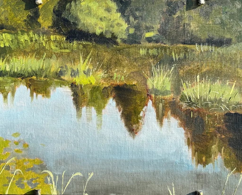 Whispers of Serenity: A Tranquil Reflection in Nature's Embrace