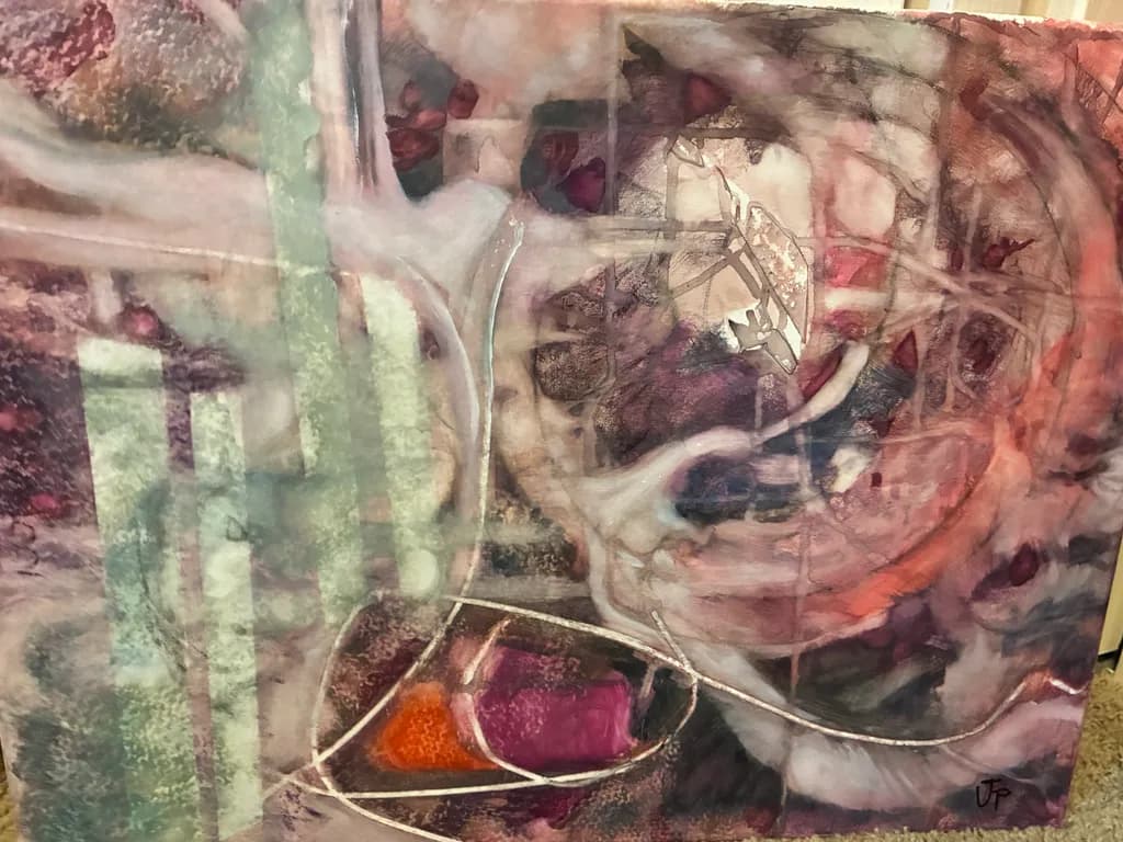 Whispers of Color: An Abstract Journey Through Emotion and Form