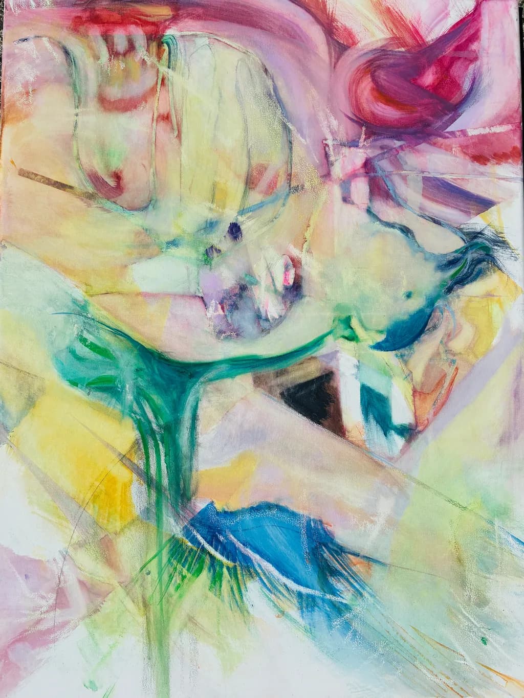 Whispers of Color: An Abstract Journey Through Emotion and Light