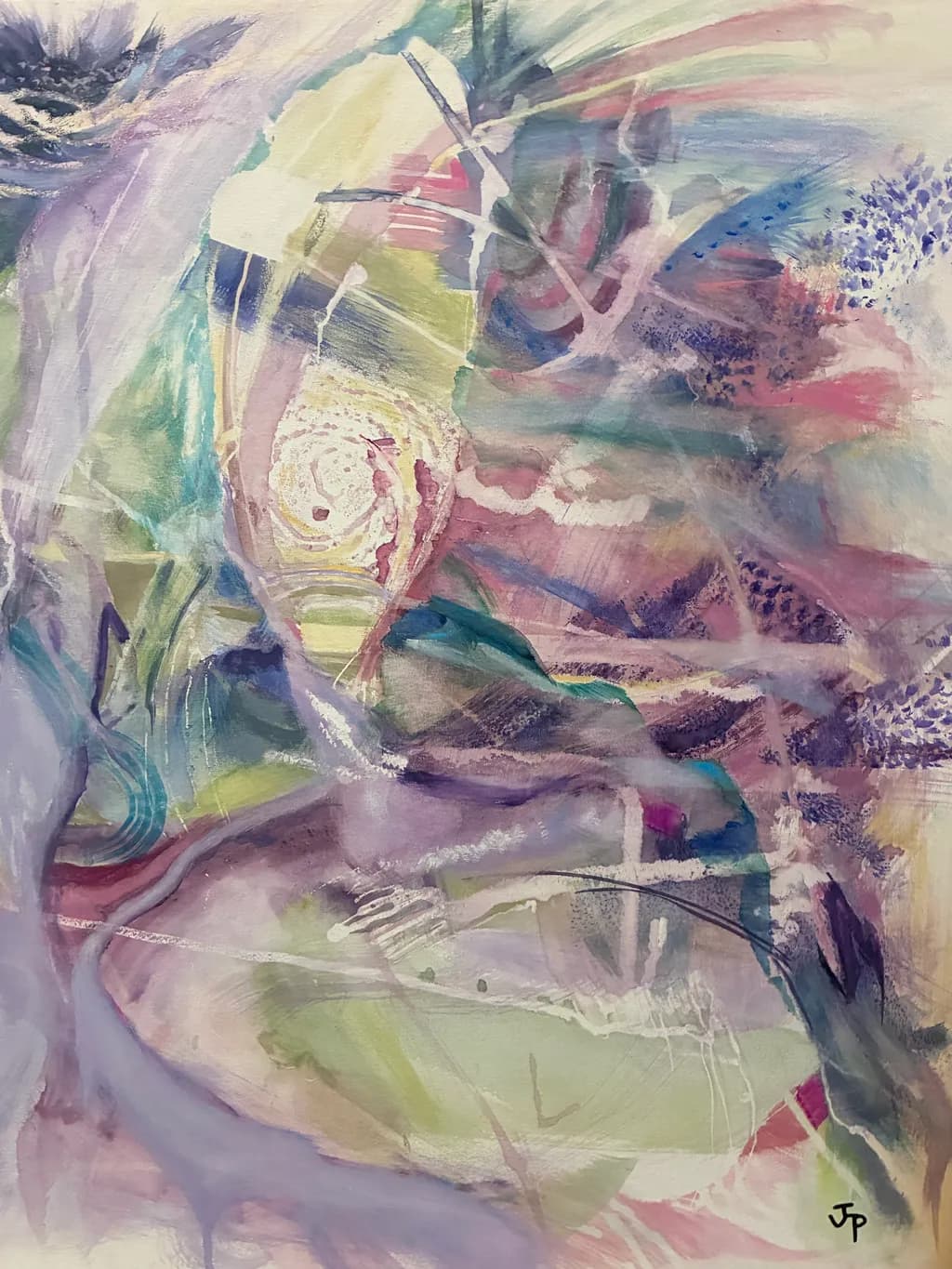 Whispers of Color: An Abstract Journey Through Emotion and Light