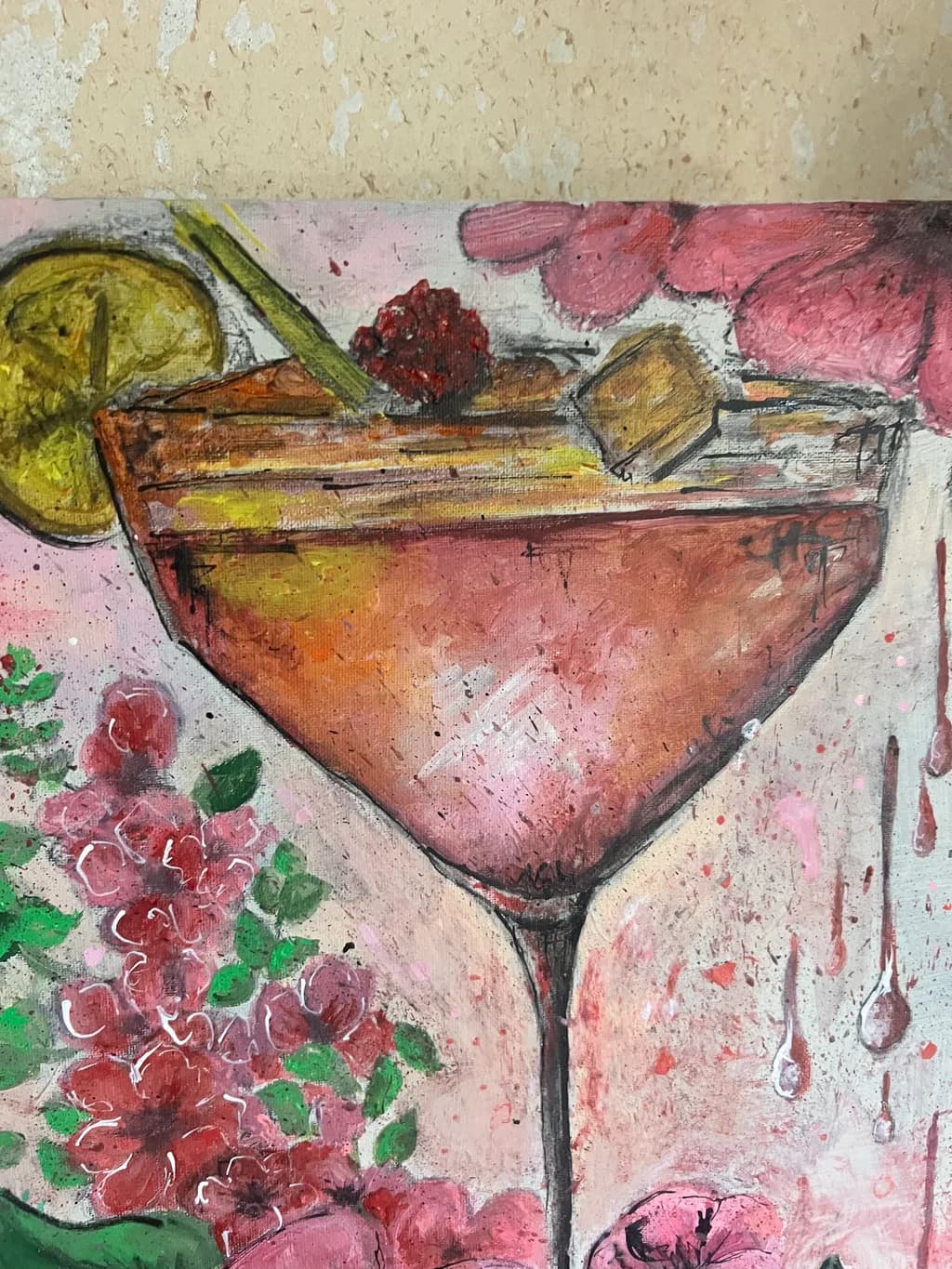 Vibrant Cocktail Bliss: A Colorful Celebration of Flavor and Floral Elegance