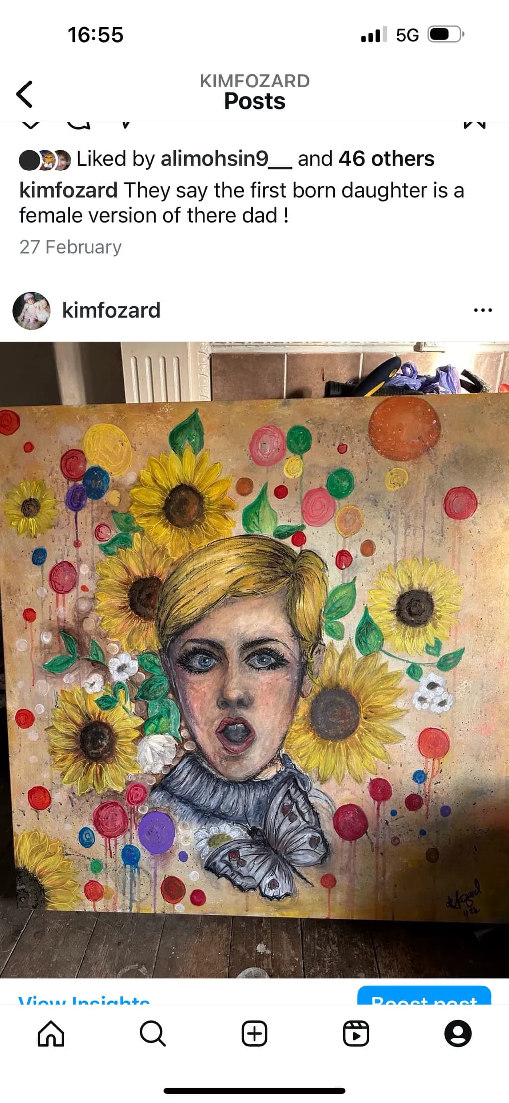 Sunflower Portrait