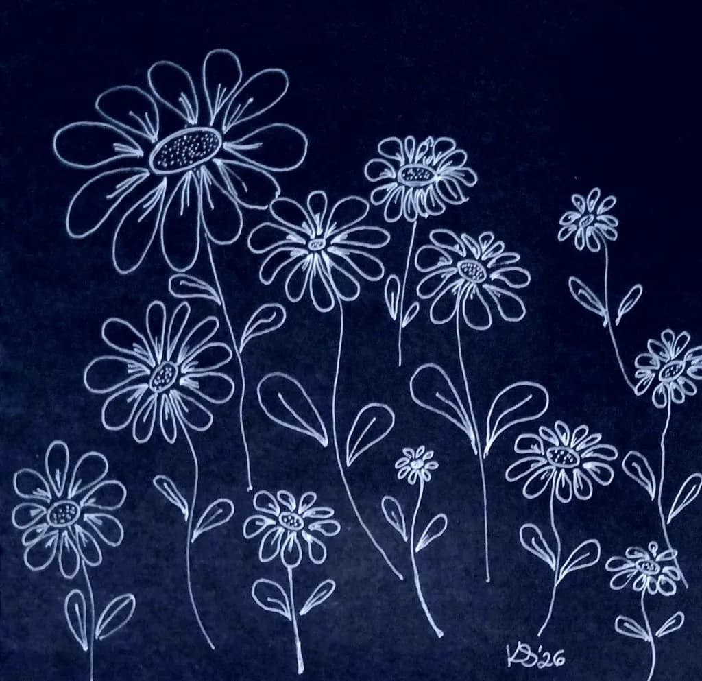 Luminous Daisies
