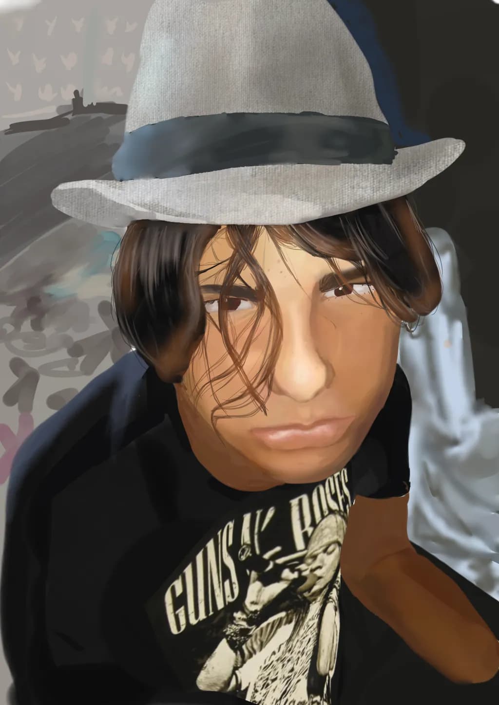 Urban Expression: A Portrait of Casual Style and Attitude