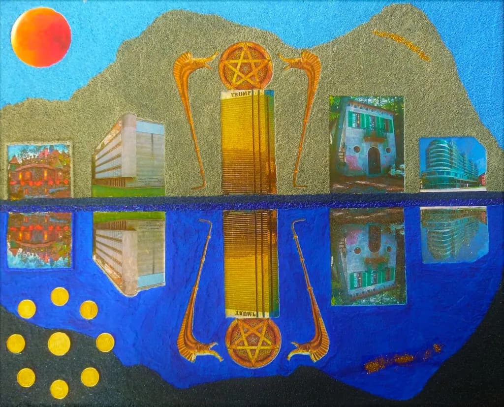 Glittertown Reflections