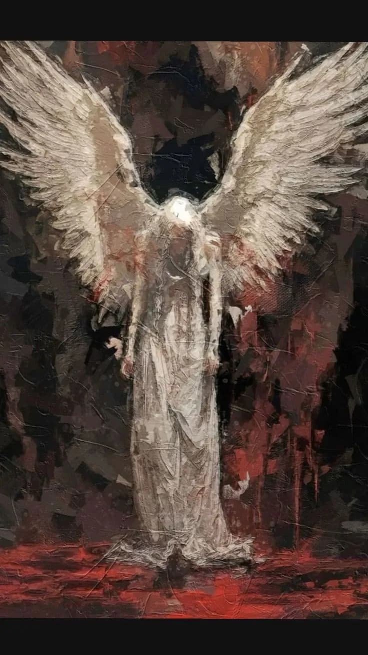 Ethereal Guardian: The Silent Watcher in Shadows