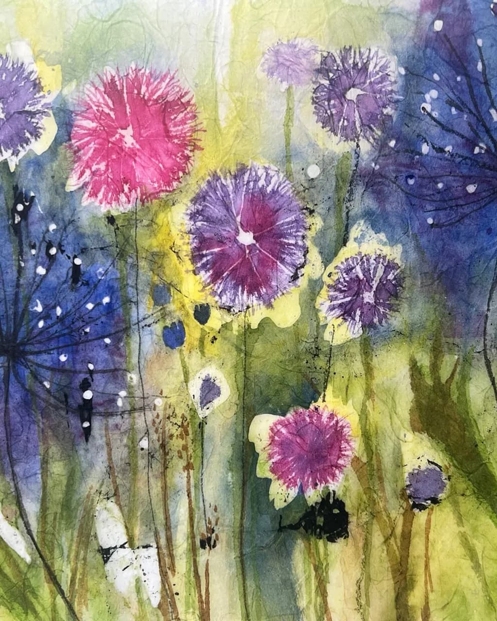 Abstract Wildflowers