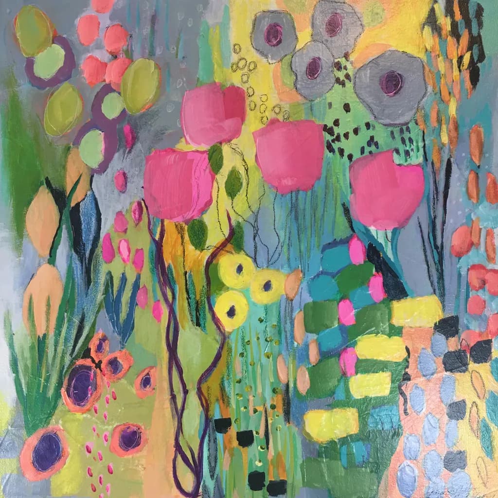 Abstract Garden Colors