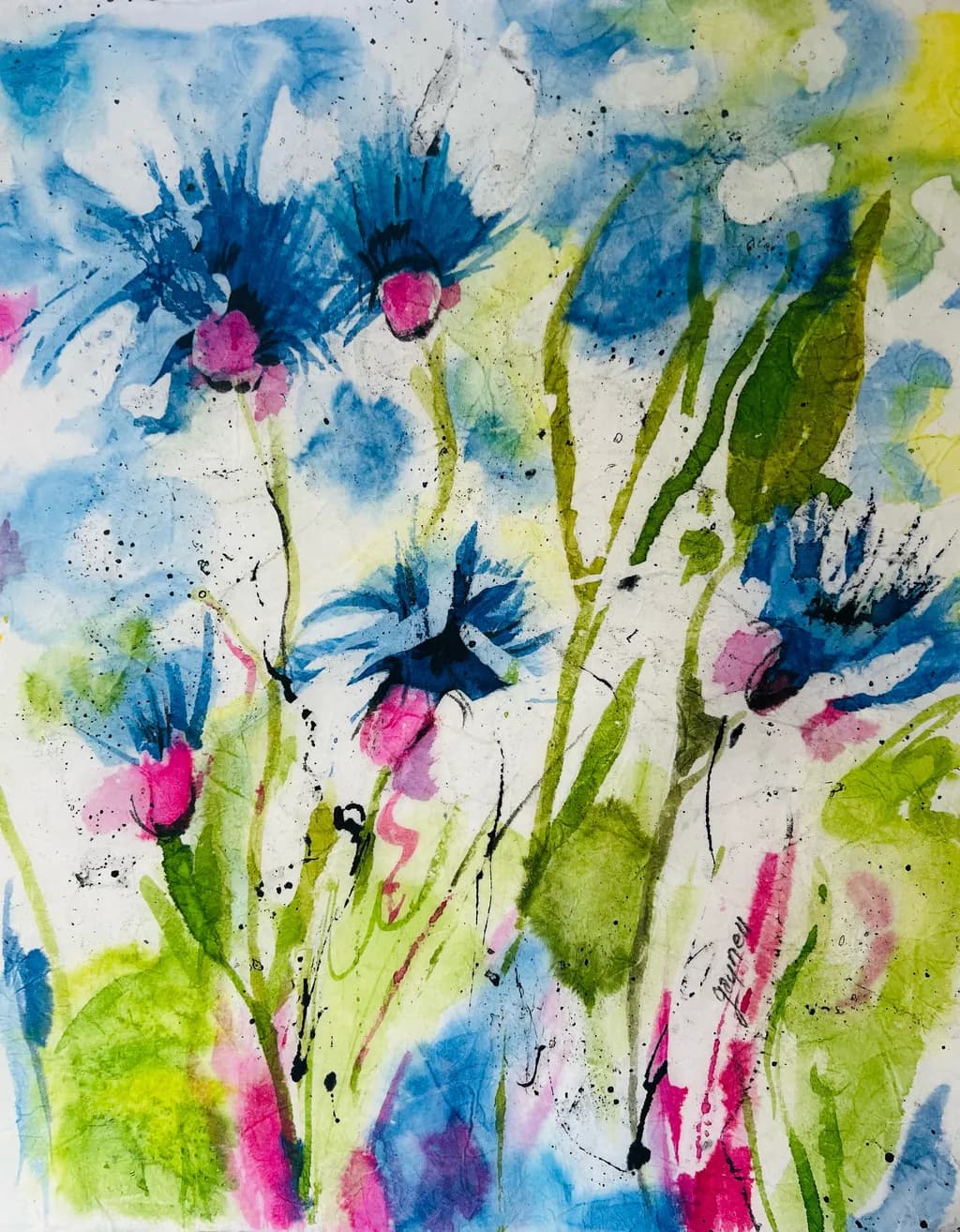 Blue Blossoms