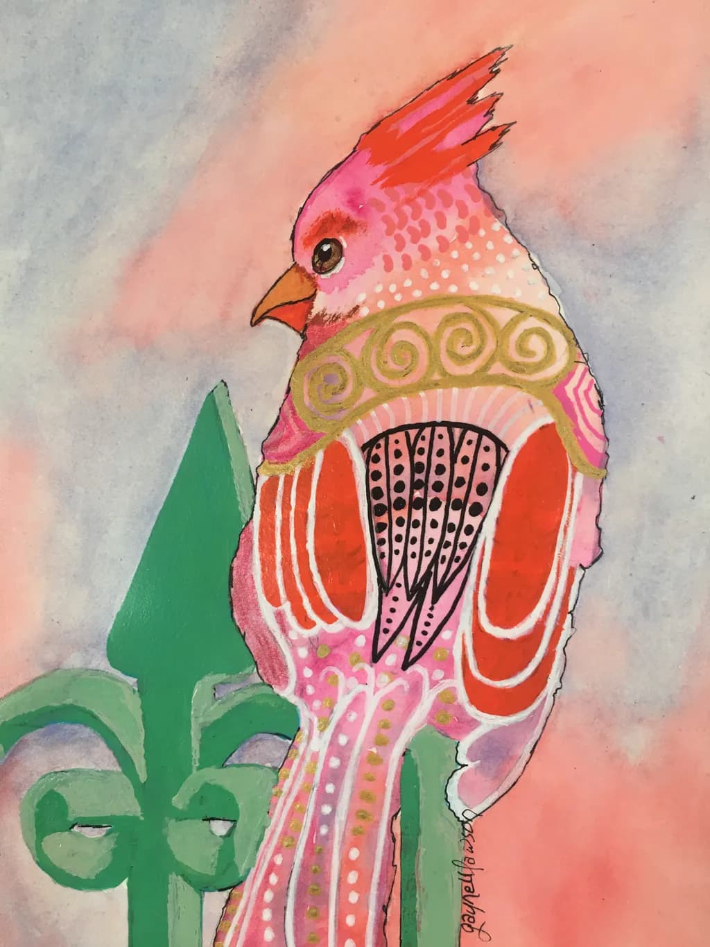 Colorful Feathered Delight