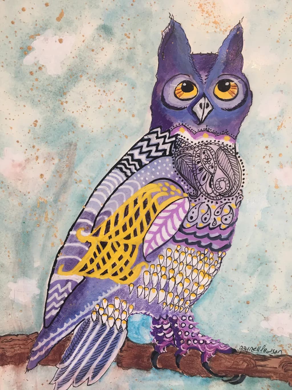 Colorful Owl