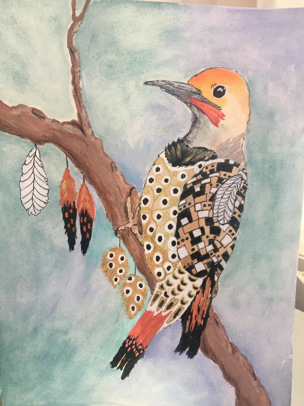 Colorful Woodpecker