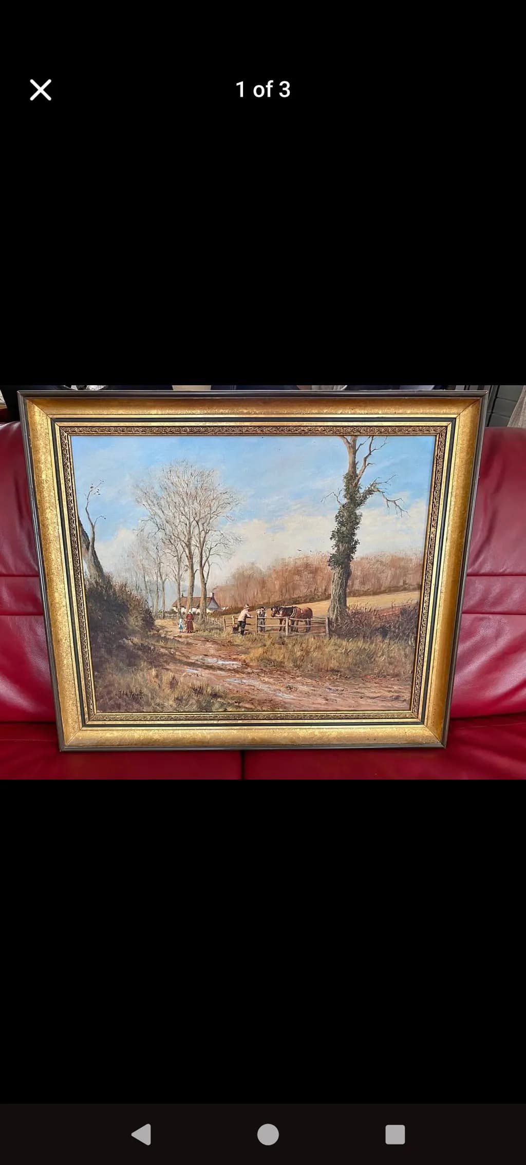 Whispers of the Past: A Serene Rural Landscape with Horses and Trees