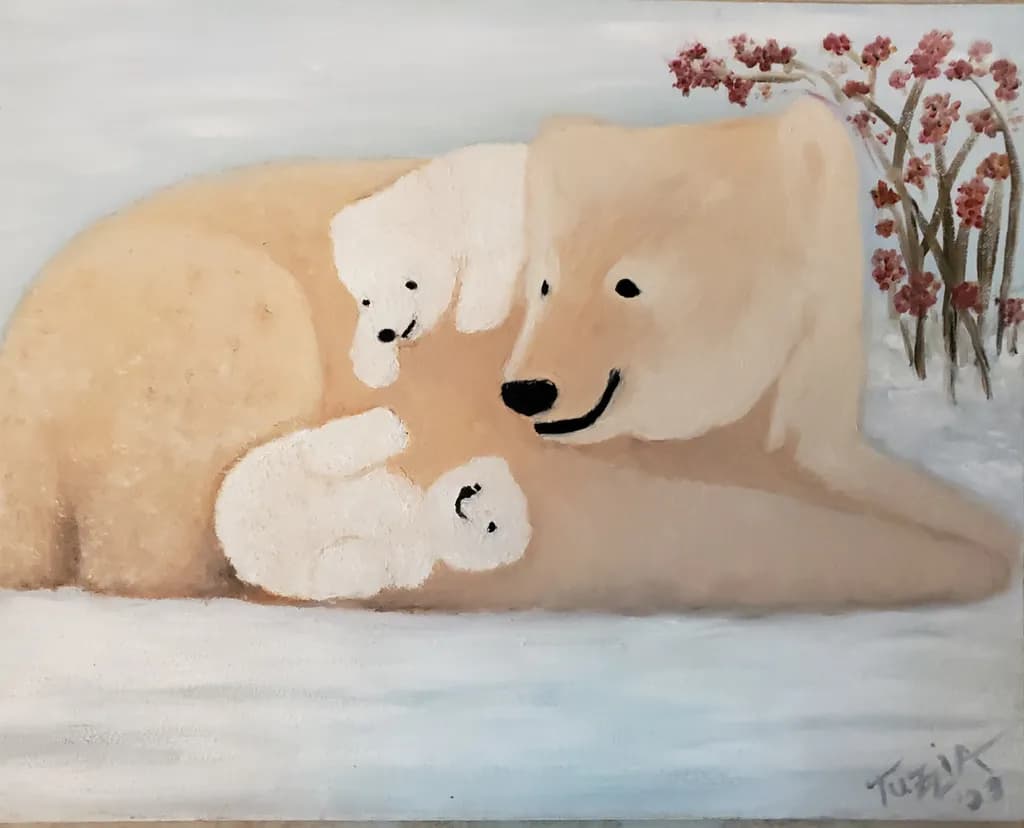 Polar Bear Family