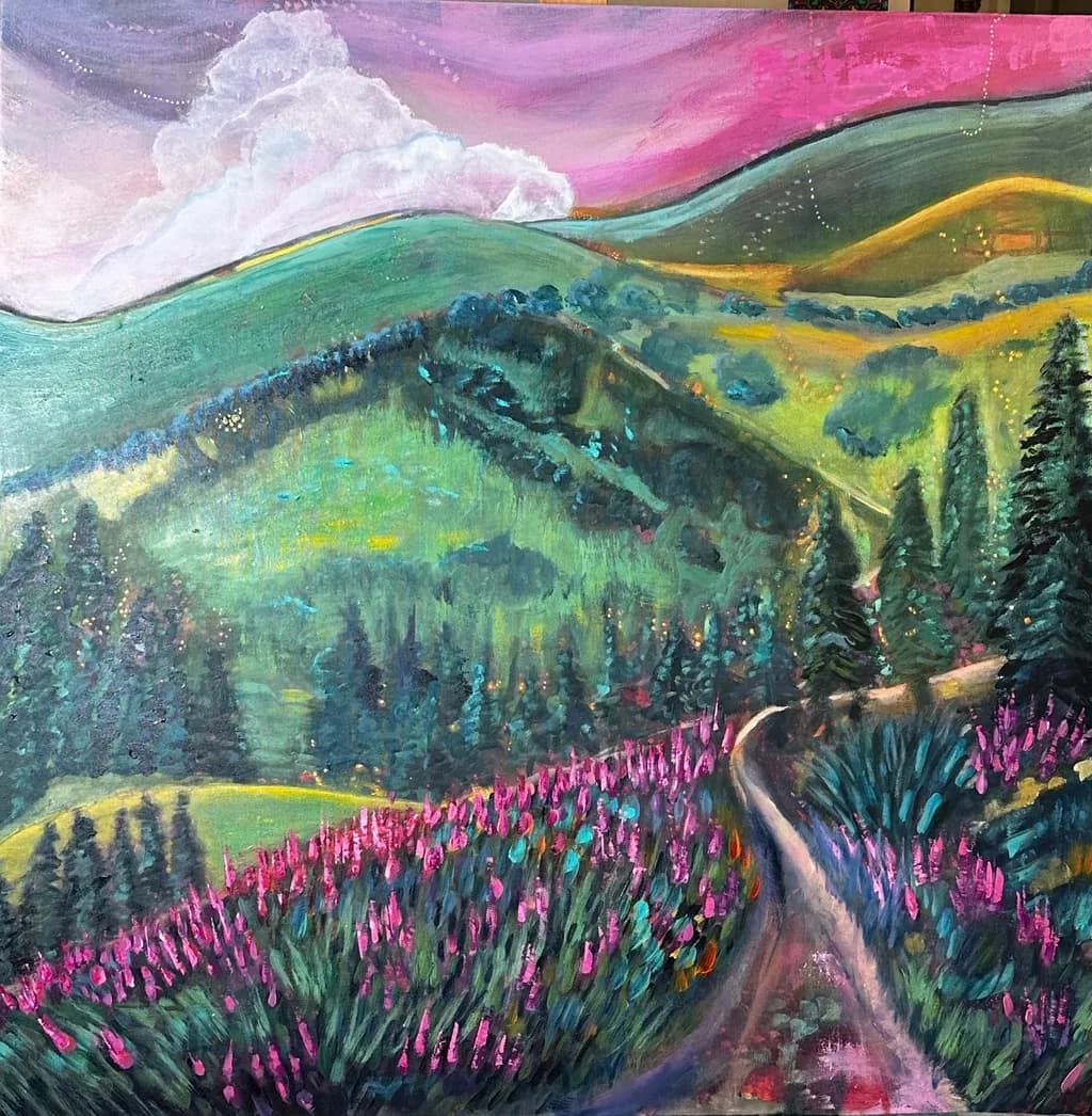Foxglove Mountain Path