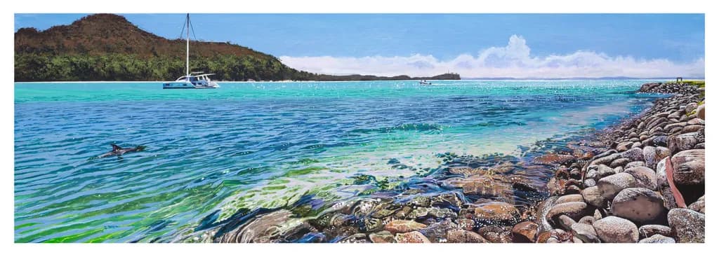 Serenity by the Shore: A Vibrant Coastal Escape