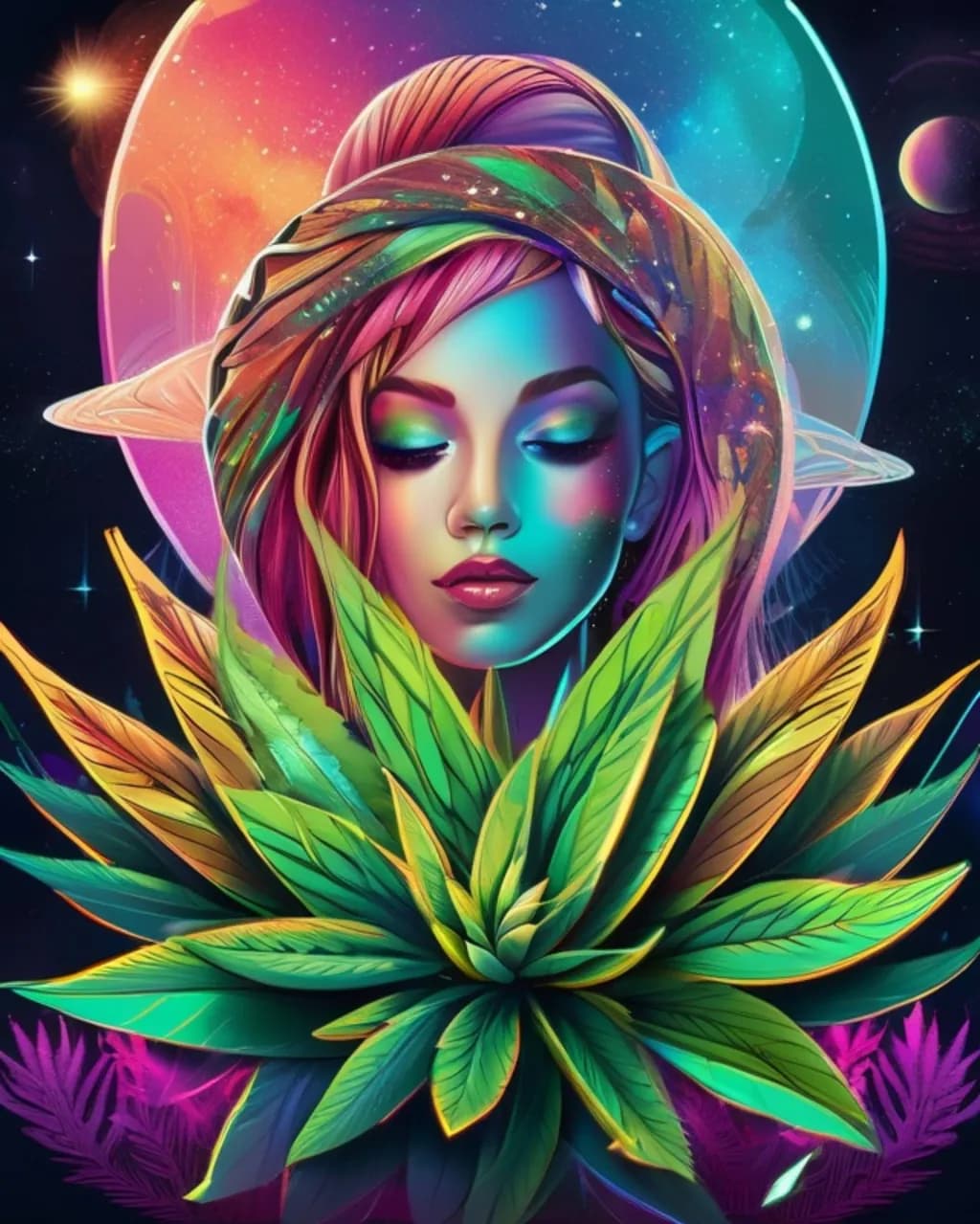 Cosmic Flora