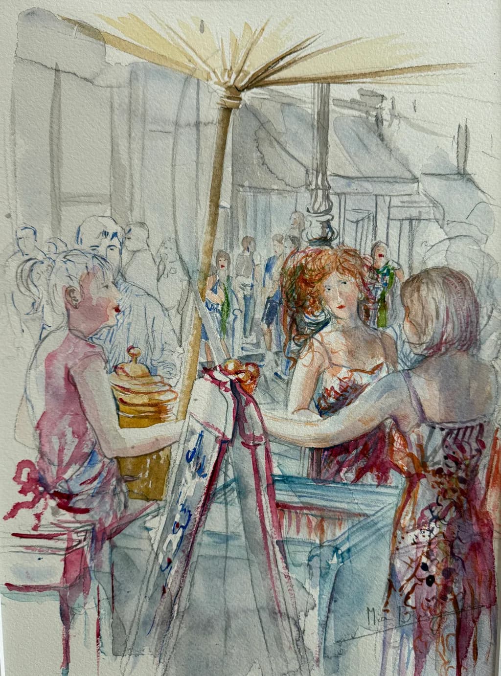 Street Café Encounter
