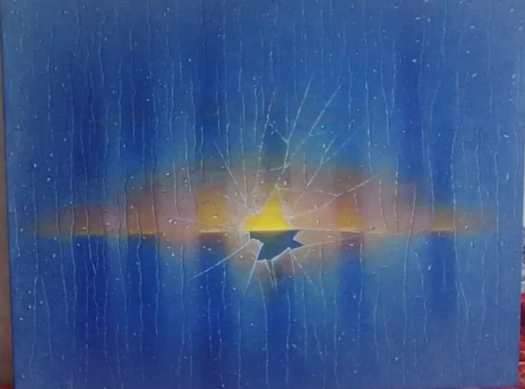Blue Glass Break