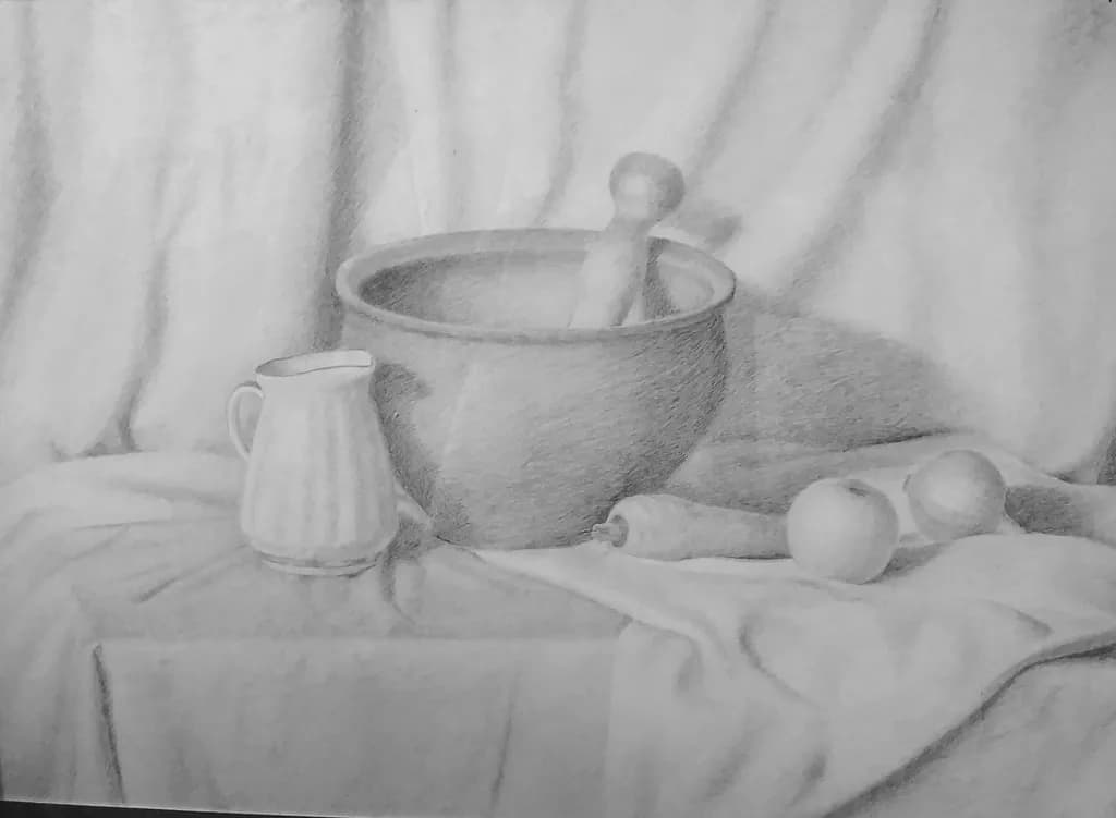 Quiet Kitchen Still Life