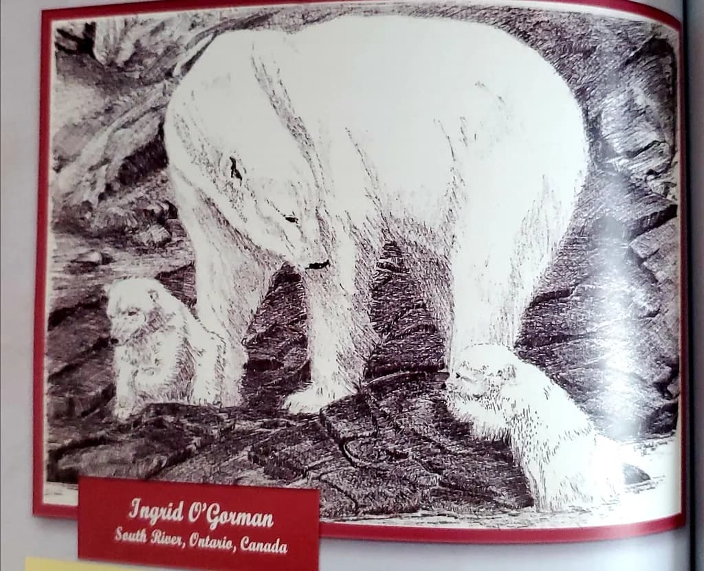 Gentle Giants: A Polar Bear Family in the Wild