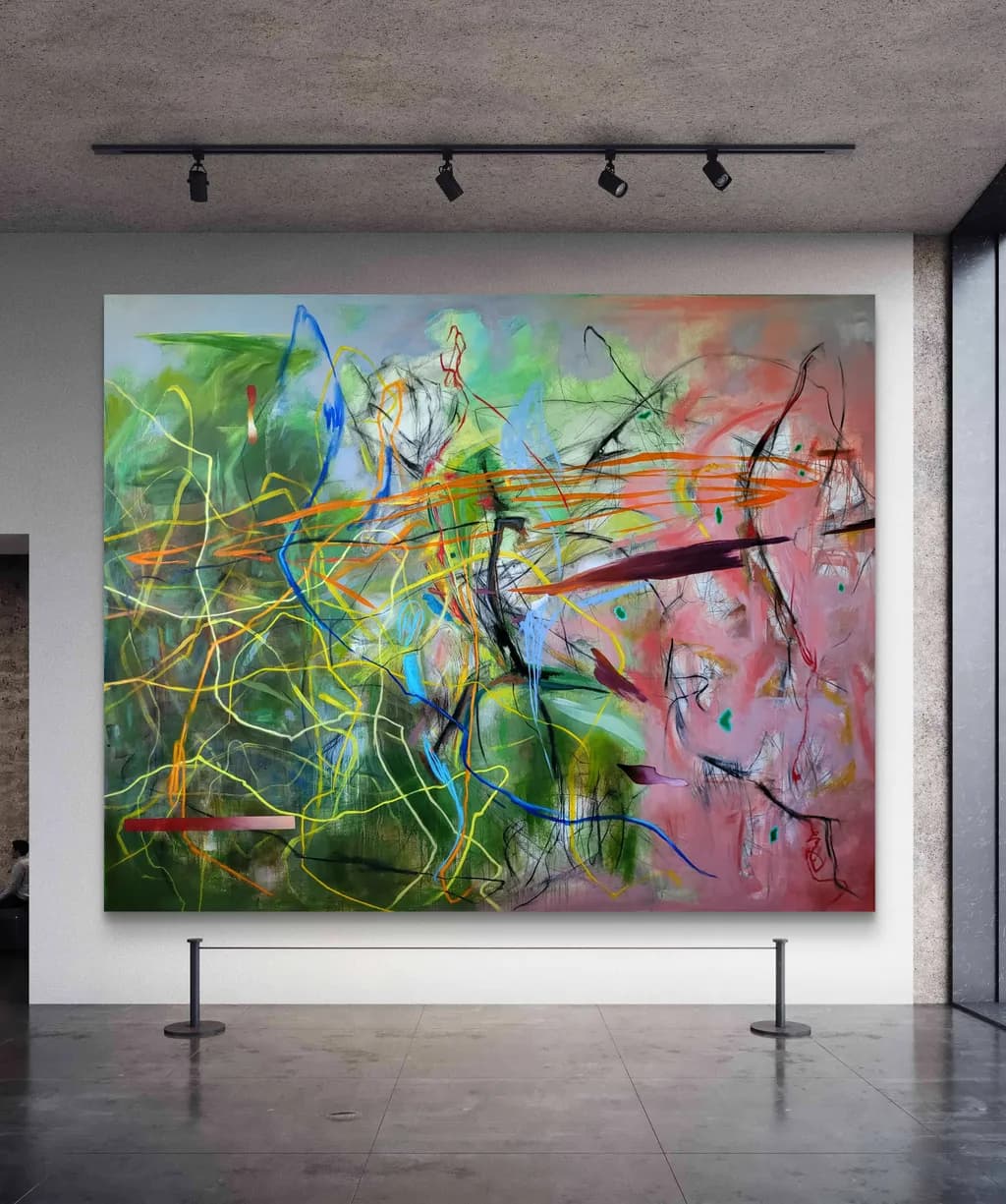 Vibrant Whispers: An Abstract Expression of Color and Emotion