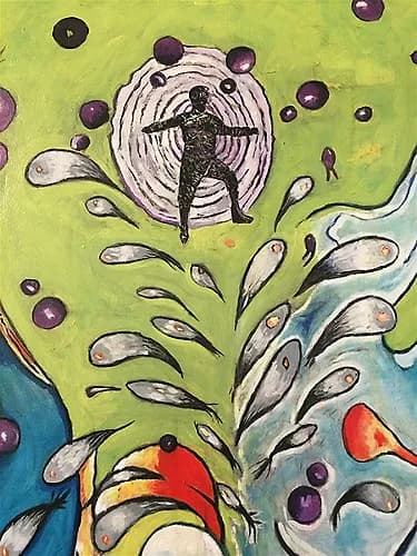 Whispers of the Abyss: A Journey Through Color and Form