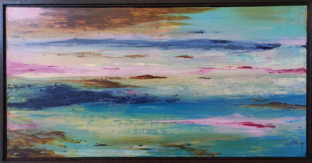 Whispers of the Horizon: A Serene Dance of Color and Light