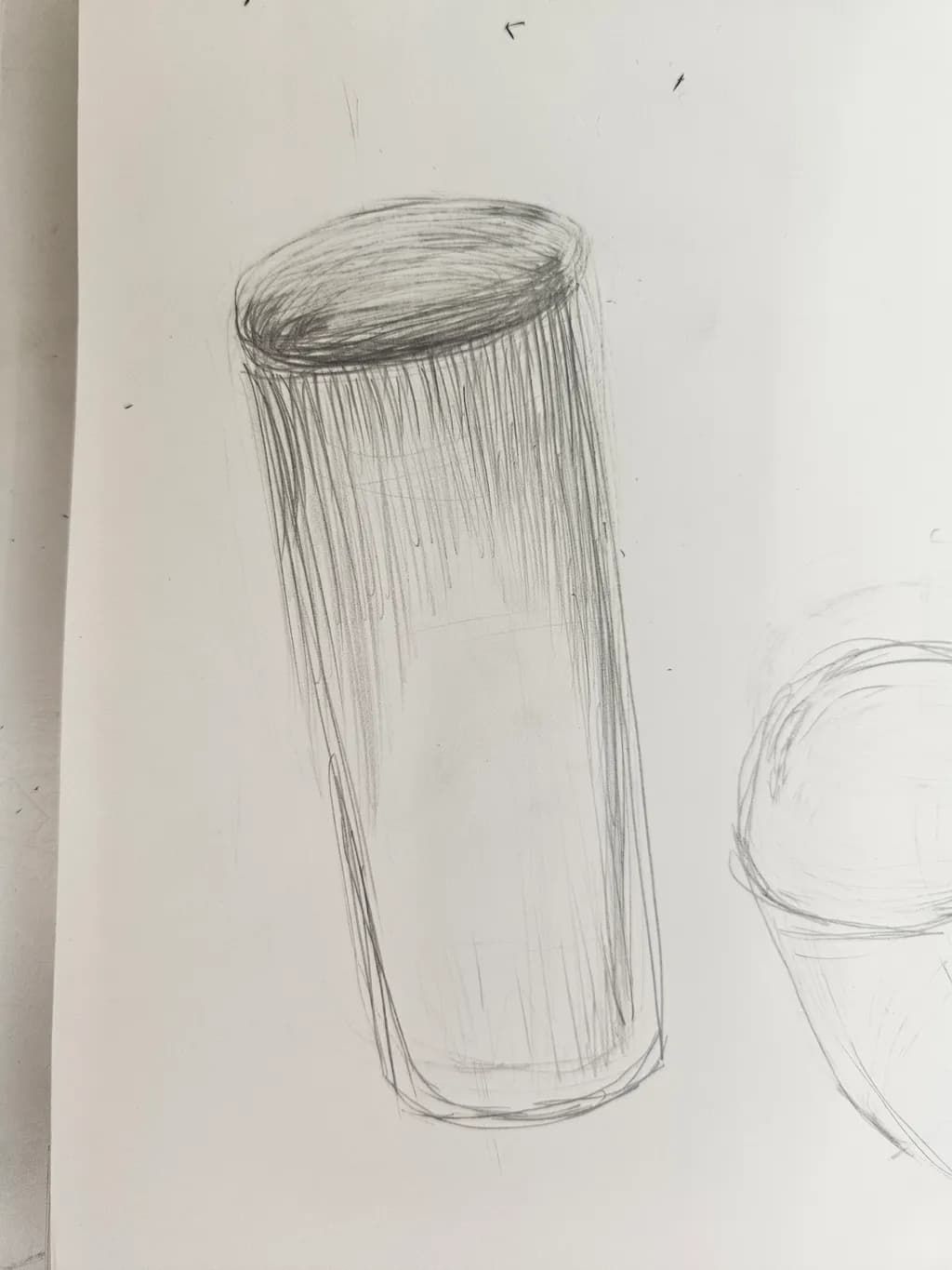 Ethereal Container: A Graphite Exploration of Form and Function