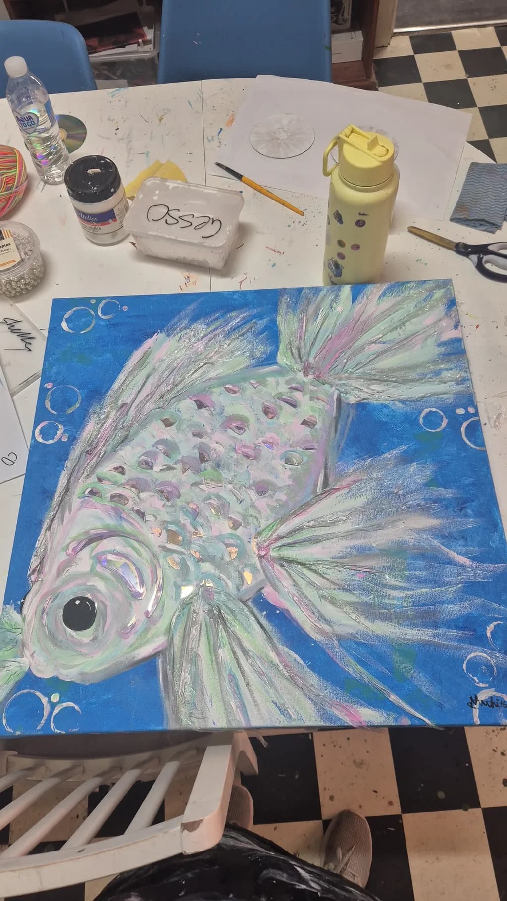 Iridescent Koi